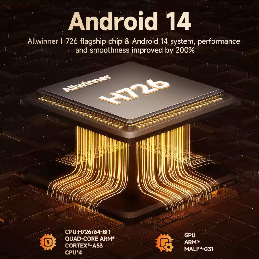 Magcubic HY350 Max Smart Projector – Android 14, 900 ANSI Lumens, Native 1080P (8K Support), WiFi 6 & Auto Focus